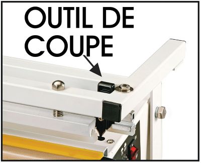 Scelleuse avec outil de coupe pour sacs en polyéthylène