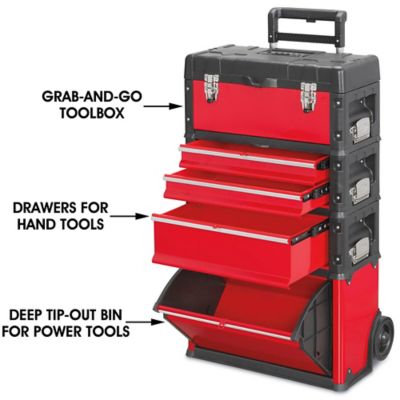 Rolling Portable Tool Boxes at