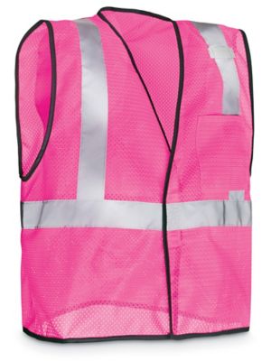 Pink Safety Vest - Bunzl Processor Division