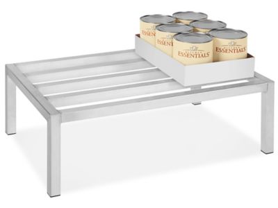 Aluminum Dunnage Racks in Stock Uline