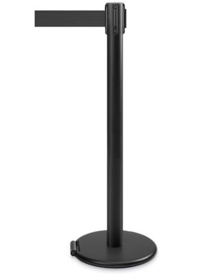 Wheeled Retractable Barriers and Stanchions in Stock ULINE