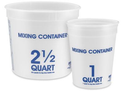 Mixing Container - 1 Quart S-22982 - Uline