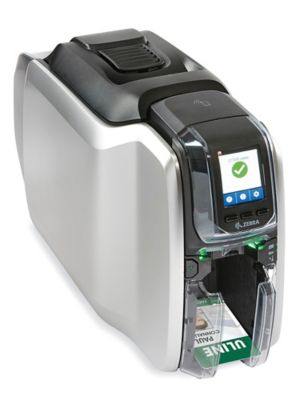 Spille computerspil patrulje bagage Zebra Card Printer, Zebra ID Card & Badge Printers in Stock - ULINE