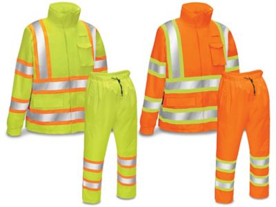 Lightweight Hi Vis Rain Gear in Stock Uline