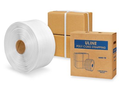 Polyester Cord Strapping - 1/2 x 3,900' S-5002 - Uline