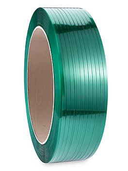 Polyester Strapping - Green, 1/2" x .021" x 9,000' S-3000