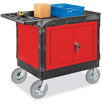 Utility Carts with Cabinet
