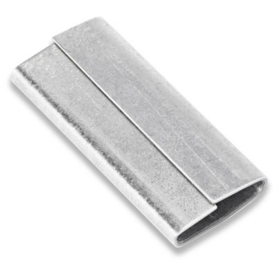 Joints de type poussoir pour feuillard de cerclage en acier