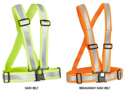 Reflective Sash, Safety Sash in Stock - ULINE