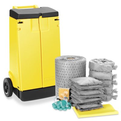 Ensemble universel en cas de déversement – Armoire mobile de 25 gallons