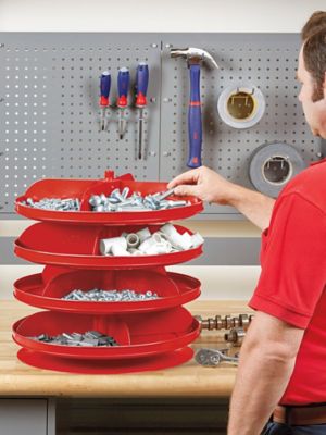 Benchtop Rotabin®, Rotating Parts Bin in Stock - Uline