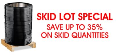 Steel Strapping - Skid Lot Special