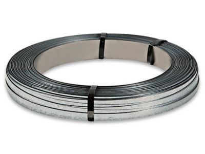 Galvanized Strapping, Galvanized Steel Strapping in Stock - ULINE