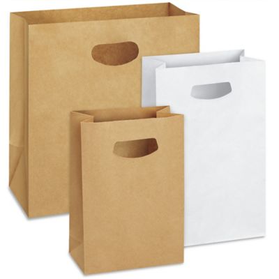 Una bolsa para la comida con aspecto de bolsa de papel