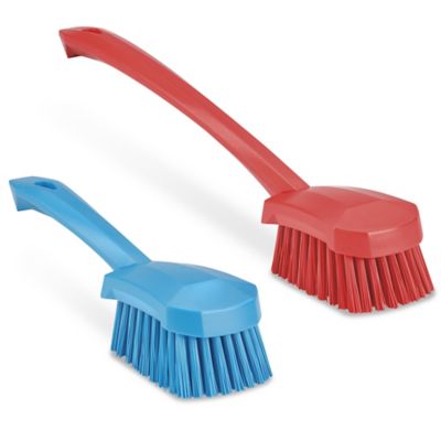 Colored Scrub Brush - Long Handle