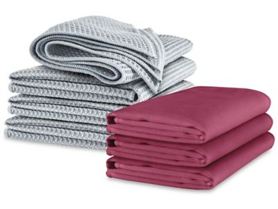 Chiffons texturés en microfibre