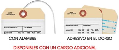 Etiquetas Colgantes para Inventario