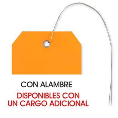 Etiquetas Colgantes con Alambre