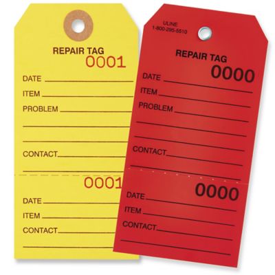 Repair Tags