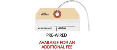 2-Part Carbon Inventory Tags w/ Adhesive