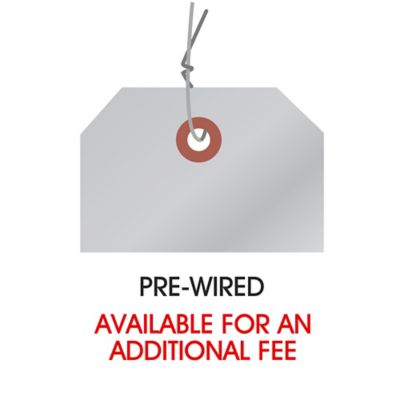 Pre-Wired Embossable Tags