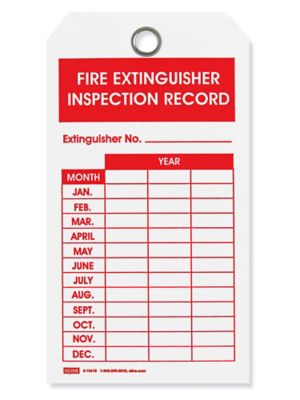 New fire deals extinguisher inspection