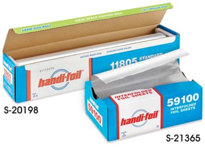 Aluminum Foil Take-Out Containers - 9 x 6 - ULINE - Carton of 250 - S-25388