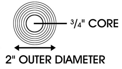 Zebra Printer Label Core