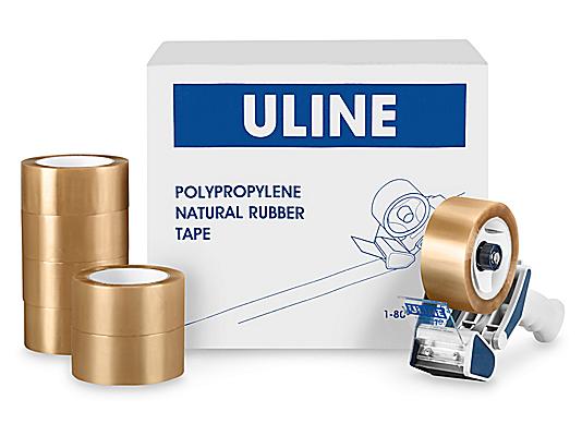 Haas kandidaat onderdelen Natural Rubber Tape - Polypropylene in Stock - ULINE