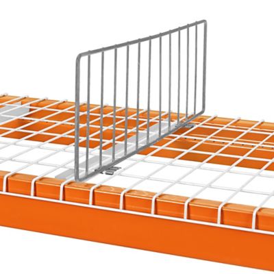 Warehouse Rack Vertical Wire Shelf Dividers