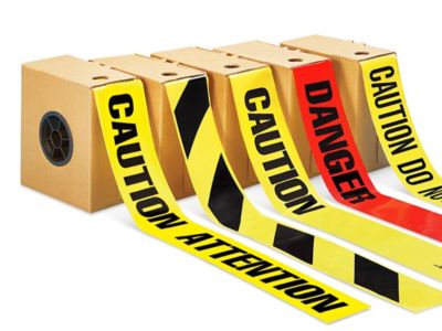 Uline – Ruban pour barricades