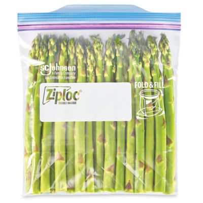 Ziploc Freezer Bags - 2 Gallon - ULINE - Carton of 100 - S-23780