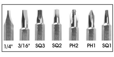 Desarmador Tipo Trinquete 9 en 1