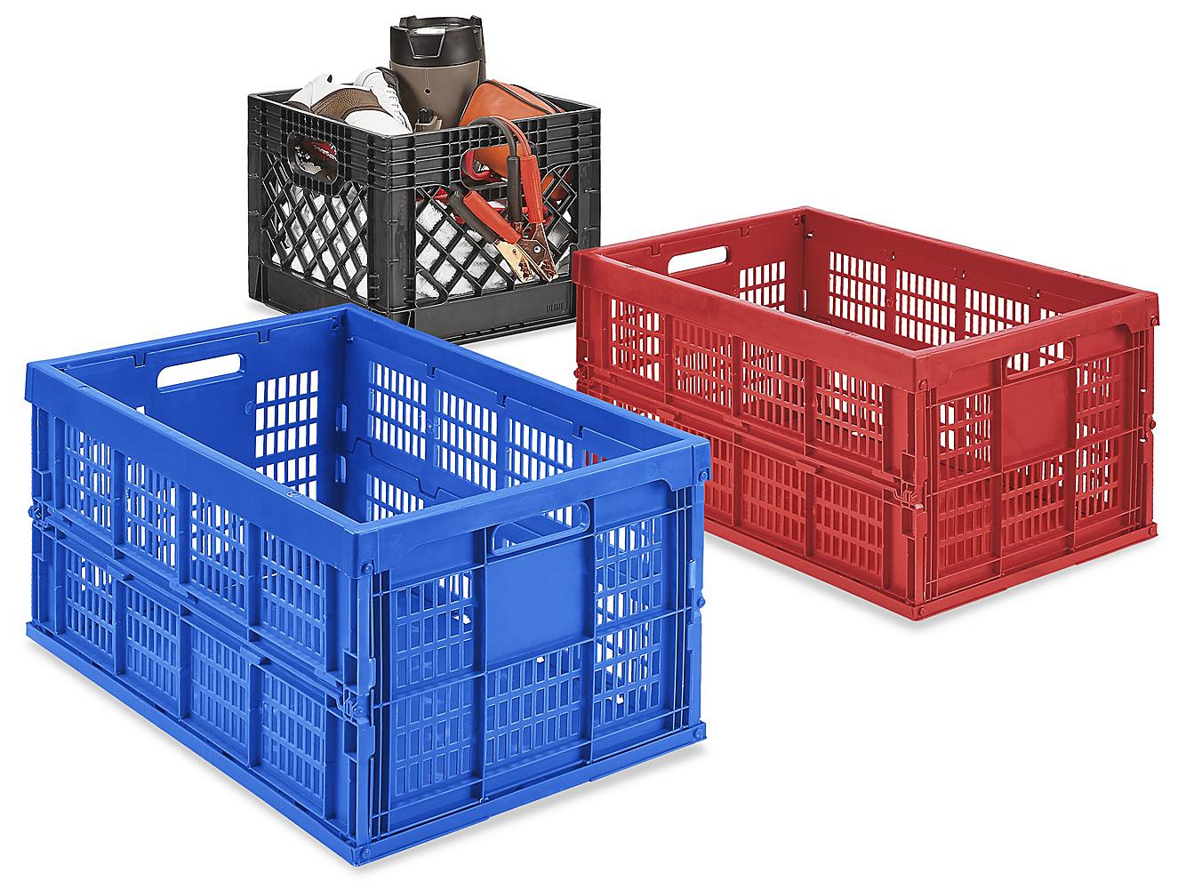 Milk Crates, Plastic Crates, Plastic Milk Crates in Stock - ULINE