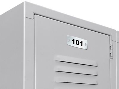 Locker Number Plates