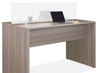  Panneau de séparation de table – Pinces de fixation, 24 x 15 po