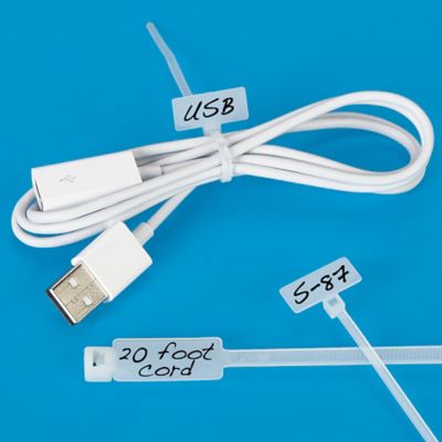 Attache-câbles détachables en nylon – 12 po, naturel S-11158NAT - Uline