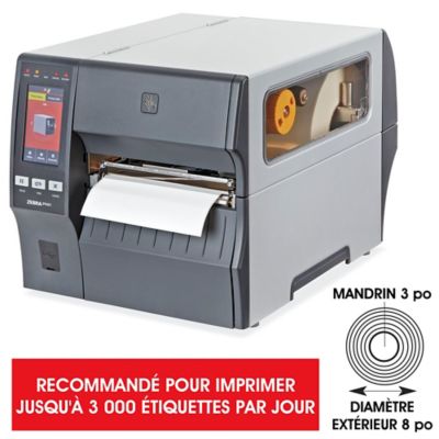 Zebra – Imprimante industrielle de code à barres ZT421