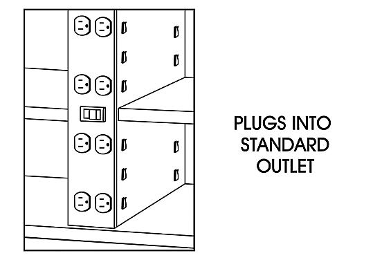 Charging Cabinet Standard outlet