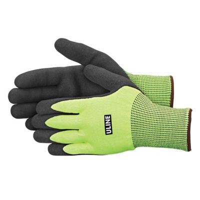 ULINE Search Results: Uline Black Industrial Nitrile Gloves - Powder-free,  6 Mil, Large