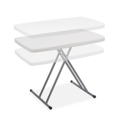 Small Folding Table - Personal Size Folding Table Desk CF2436MTH by Correll
