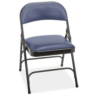 Stackable Banquet Chairs - Fabric, Black H-9017BL - Uline