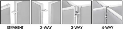 HON® Fabric Partition Connectors