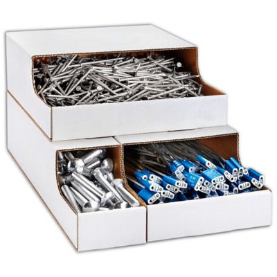 Clear Storage Boxes - 33 x 20 x 14 S-14601 - Uline