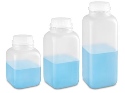 Glass Juice Bottles, Square Glass Jars in Stock - ULINE