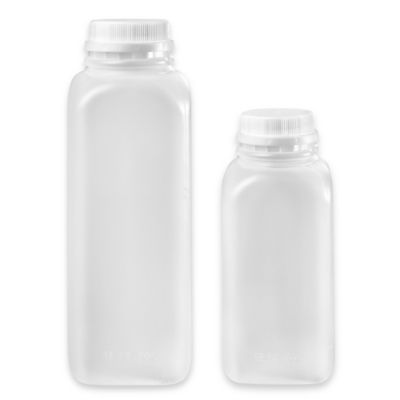 Clear Plastic Juice Bottles Bulk Pack - 16 oz S-21727B - Uline