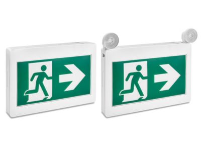 Enseignes de sortie câblées – Homme qui court