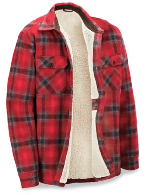 2022 Flannel Shirt Jacket in Stock - ULINE.ca