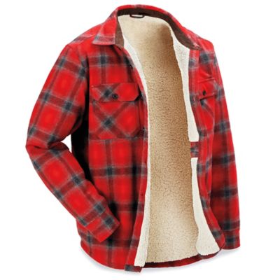 Veste chemise en flanelle