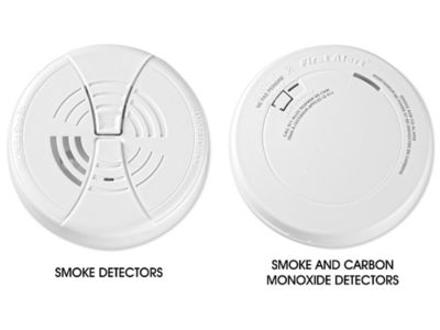 Detector de Humo y Monóxido de Carbono - Batería 9V H-9467 - Uline